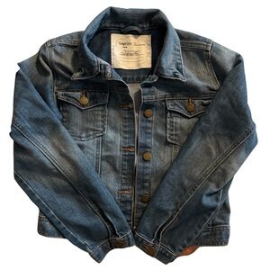 GAP Blue Denim Kids Jacket size XL
